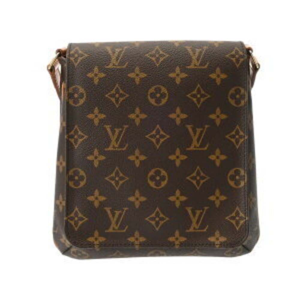 Louis Vuitton Monogram Musette Tango Short Brown Canvas Shoulder Bag